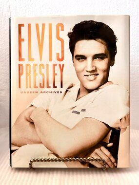 ELVIS PRESLEY Unseen Archives Vintage Hardcover Book